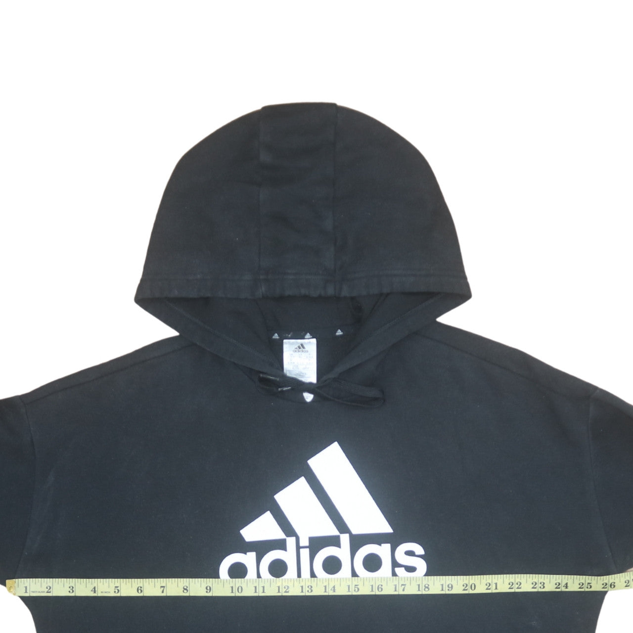 Mens UK Size M adidas Black Pullover Hoodie