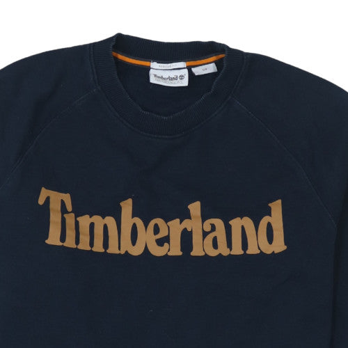 Mens UK Size S Timberland Blue Pullover Sweatshirt