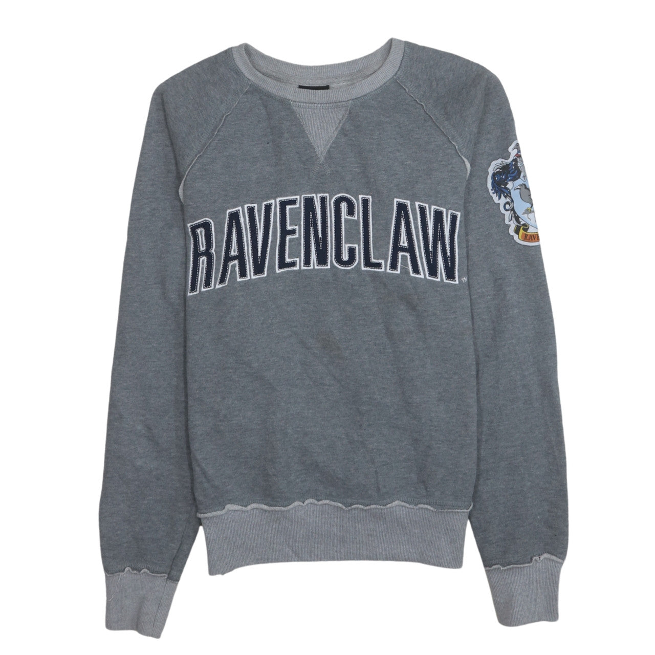Womens UK Size M The Wizarding World of Harry Potter Grey Pullover Sweatshirt