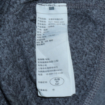Womens UK Size M Hollister Grey Pullover Hoodie