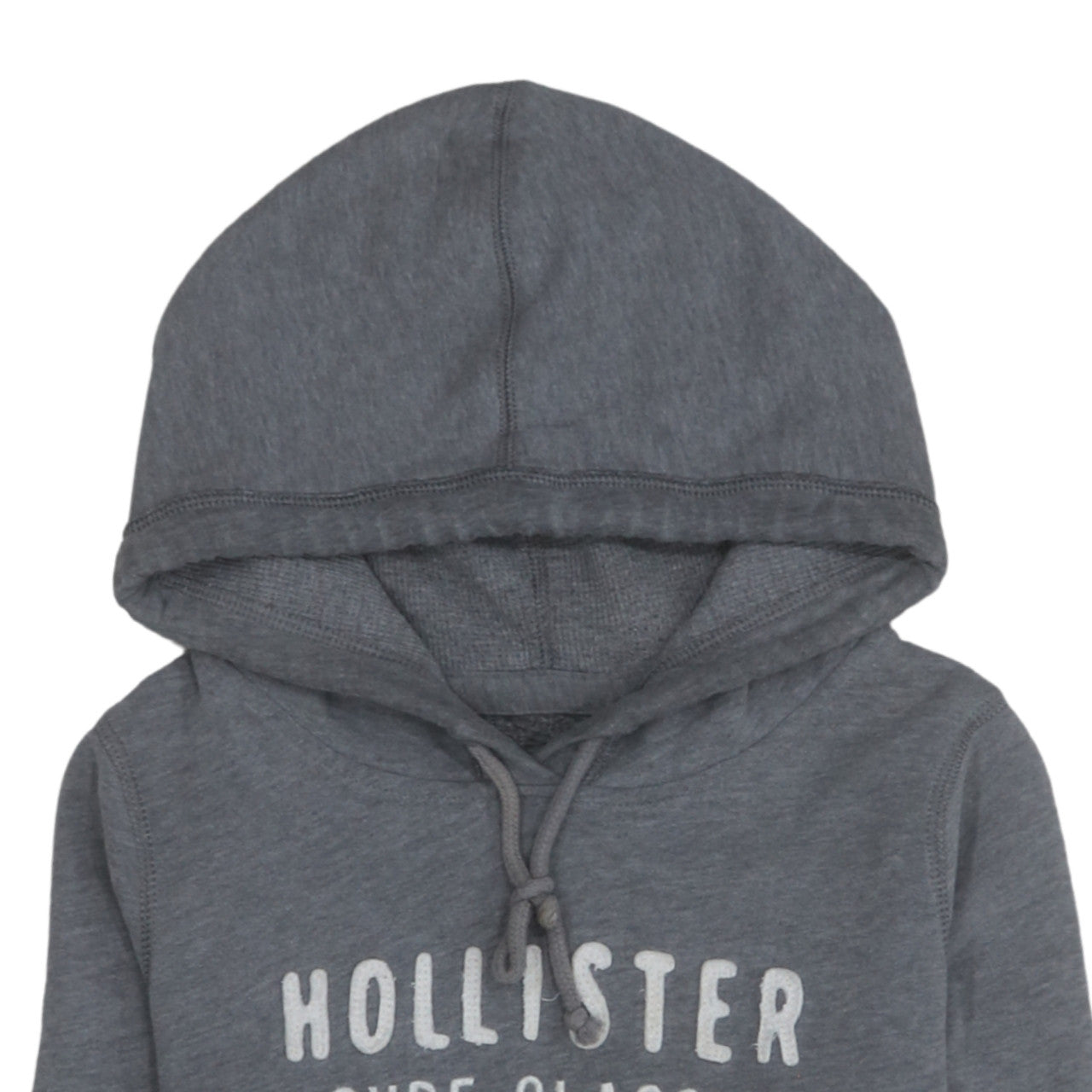 Womens UK Size M Hollister Grey Pullover Hoodie