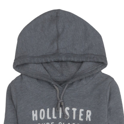 Womens UK Size M Hollister Grey Pullover Hoodie