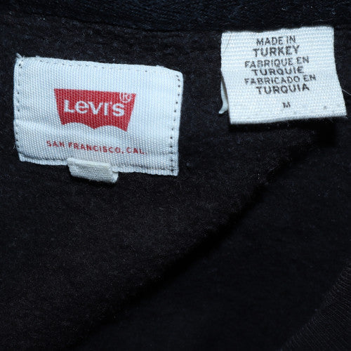 Mens UK Size M Levi's Black Pullover Sweatshirt