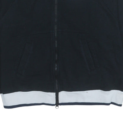 Womens UK Size M Nike Black Full Zip Hoodie