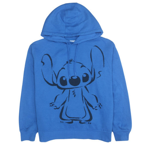 Womens UK Size M Disney Blue Pullover Hoodie