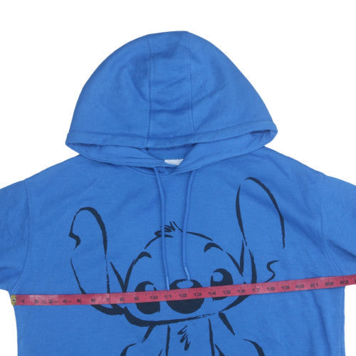 Womens UK Size M Disney Blue Pullover Hoodie