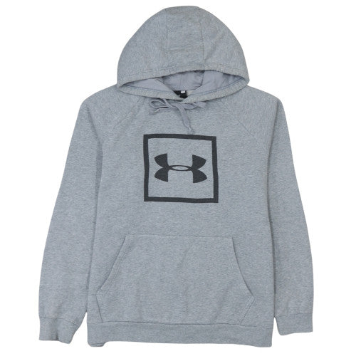 Mens UK Size L Under Armour Grey Pullover Hoodie