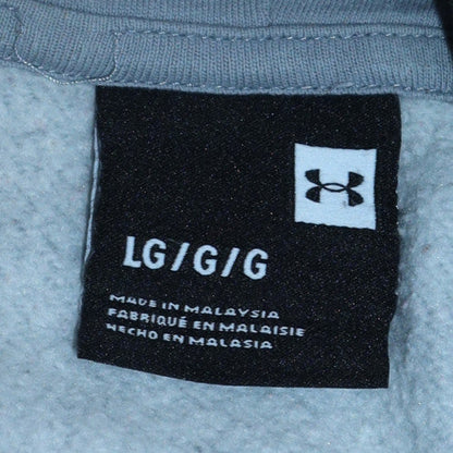 Mens UK Size L Under Armour Grey Pullover Hoodie