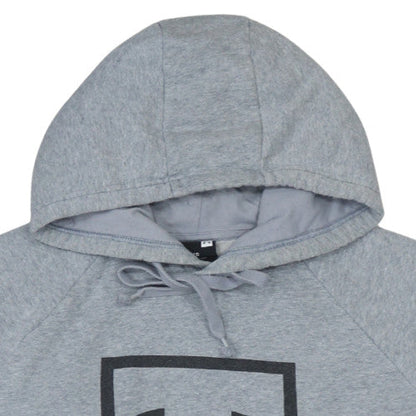 Mens UK Size L Under Armour Grey Pullover Hoodie