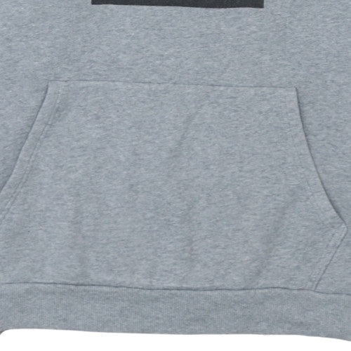 Mens UK Size L Under Armour Grey Pullover Hoodie