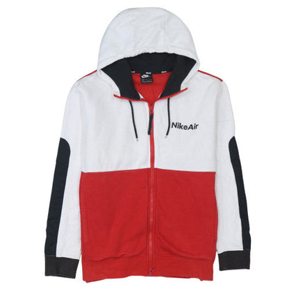 Mens UK Size XL Nike Red Full Zip Hoodie
