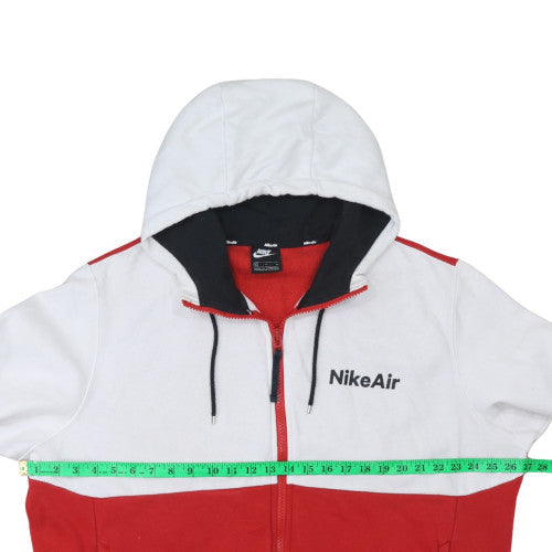 Mens UK Size XL Nike Red Full Zip Hoodie