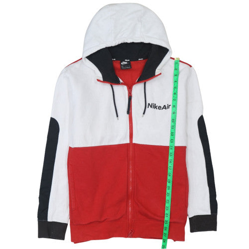Mens UK Size XL Nike Red Full Zip Hoodie