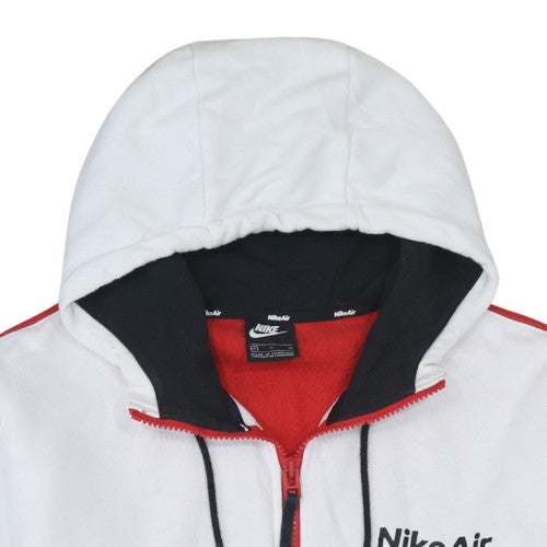 Mens UK Size XL Nike Red Full Zip Hoodie