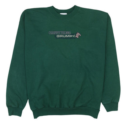 Mens UK Size XL Walt Disney World Green Pullover Sweatshirt