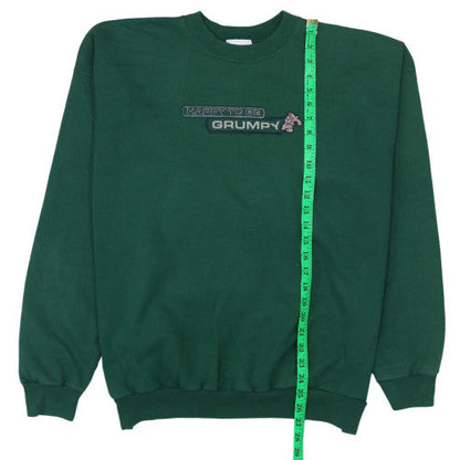 Mens UK Size XL Walt Disney World Green Pullover Sweatshirt