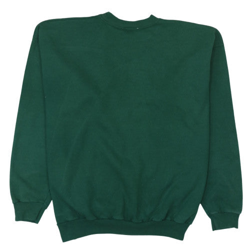 Mens UK Size XL Walt Disney World Green Pullover Sweatshirt