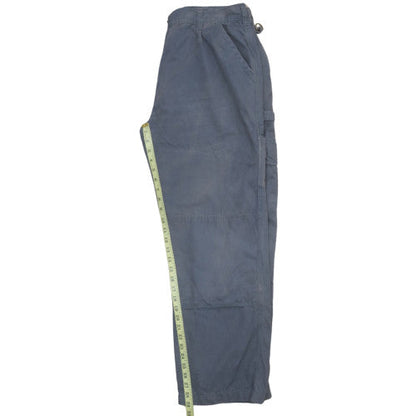 Dickies Men’s Blue Cargo Workwear Cotton Trousers Size 44 Relaxed Fit