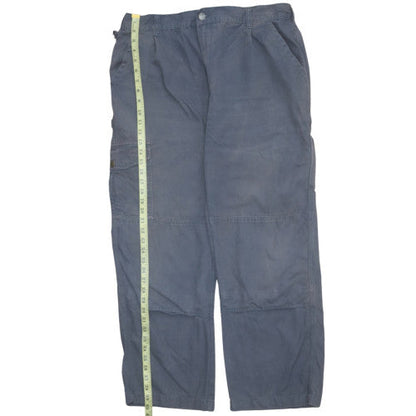 Dickies Men’s Blue Cargo Workwear Cotton Trousers Size 44 Relaxed Fit