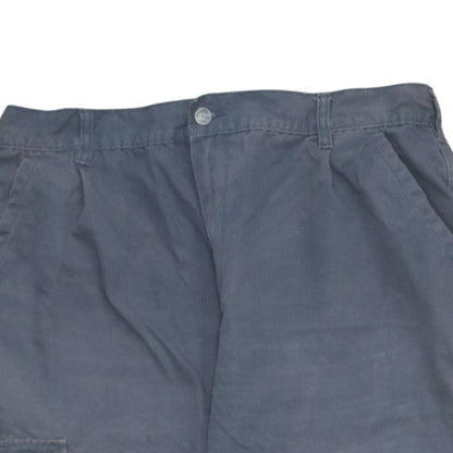 Dickies Men’s Blue Cargo Workwear Cotton Trousers Size 44 Relaxed Fit