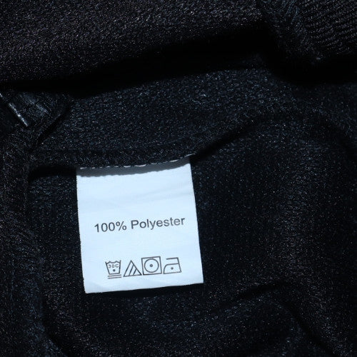 SHEIN Women Black Varsity Jacket Size 12 Letterman Style