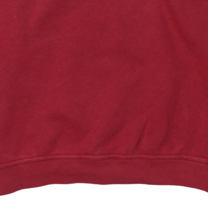 Womens UK Size 14 Adidas Red Pullover Sweatshirt