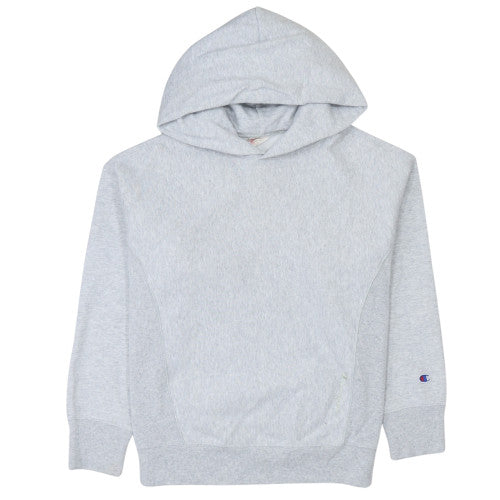 Womens UK Size L Champion Grey Pullover Hoodie