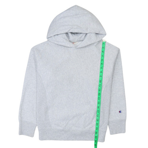 Womens UK Size L Champion Grey Pullover Hoodie