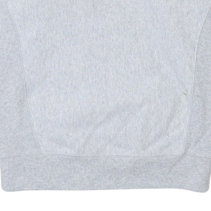 Womens UK Size L Champion Grey Pullover Hoodie
