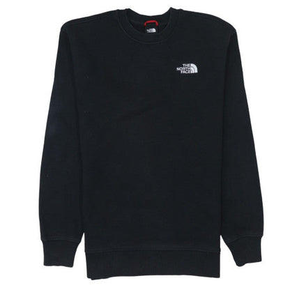Mens UK Size XS The North Face Black Pullover Sweatshirt