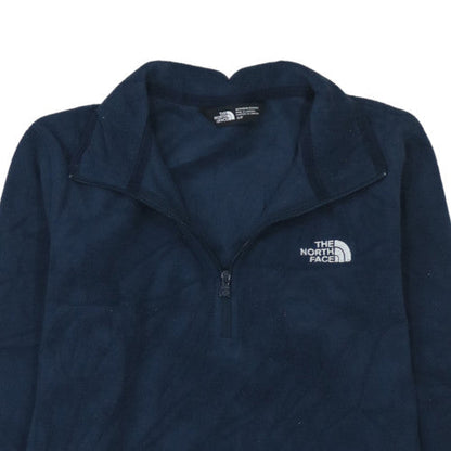 Womens UK Size S The North Face Blue Pullover Sweatshirt