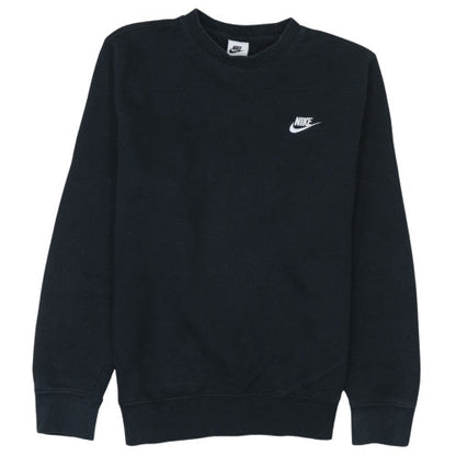 Mens UK Size S Nike Black Pullover Sweatshirt