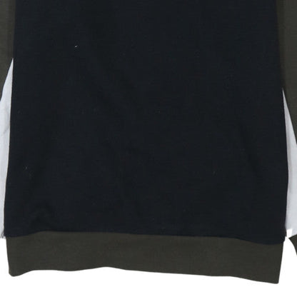 Champion Boys Black Pullover Hoodie 13-14 Years Logo Colourblock Sweatshirt