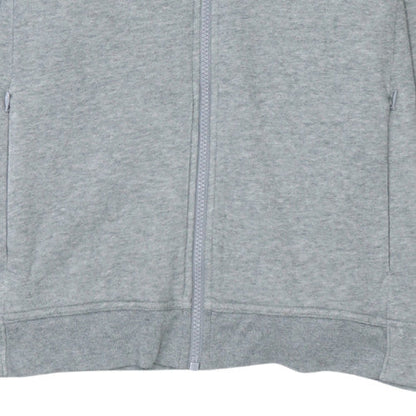 Mens UK Size M Nike Grey Full Zip Hoodie