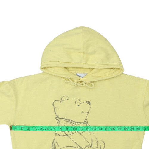 Womens UK Size 2XS Primark Yellow Pullover Hoodie