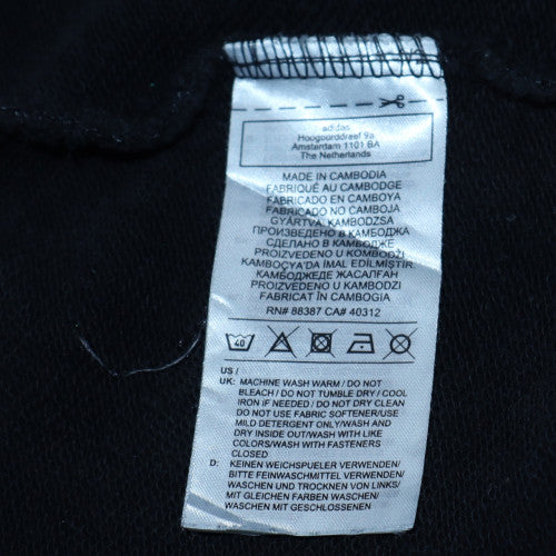 Womens UK Size 10 Adidas Black Pullover Sweatshirt