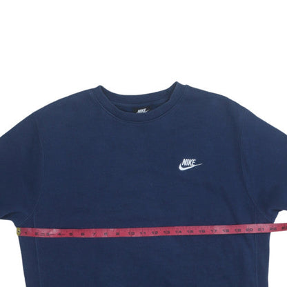 Mens UK Size M Nike Blue Pullover Sweatshirt