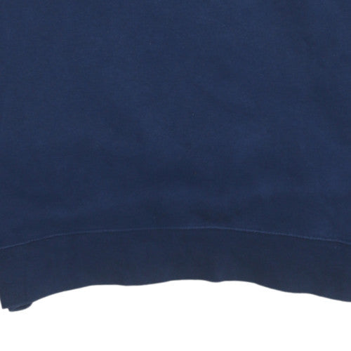 Mens UK Size M Nike Blue Pullover Sweatshirt