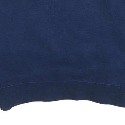 Mens UK Size M Nike Blue Pullover Sweatshirt