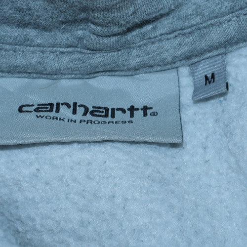 Mens UK Size M Carhartt Grey Pullover Hoodie