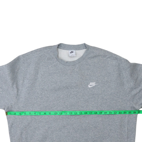 Mens UK Size XL Nike Grey Pullover Sweatshirt