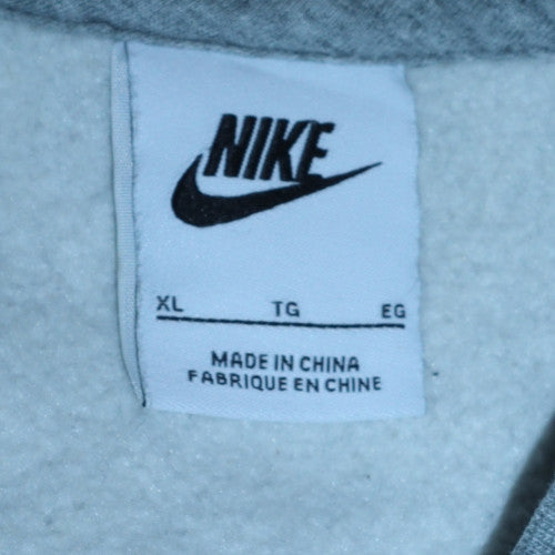 Mens UK Size XL Nike Grey Pullover Sweatshirt