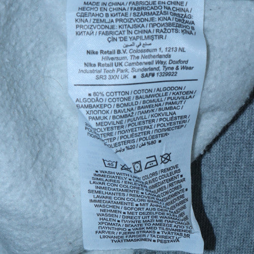 Mens UK Size XL Nike Grey Pullover Sweatshirt