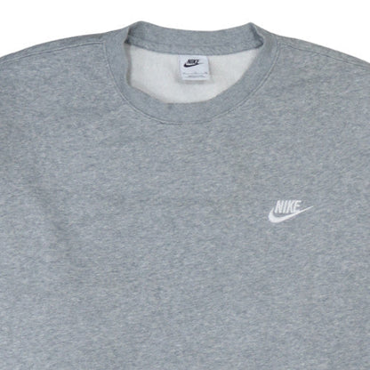 Mens UK Size XL Nike Grey Pullover Sweatshirt