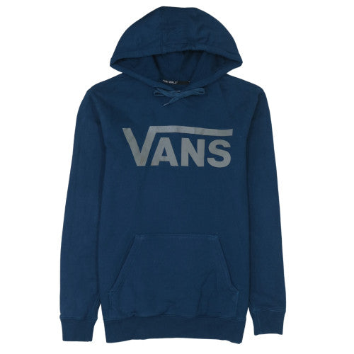 Mens UK Size S Vans Blue Pullover Hoodie