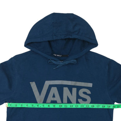 Mens UK Size S Vans Blue Pullover Hoodie