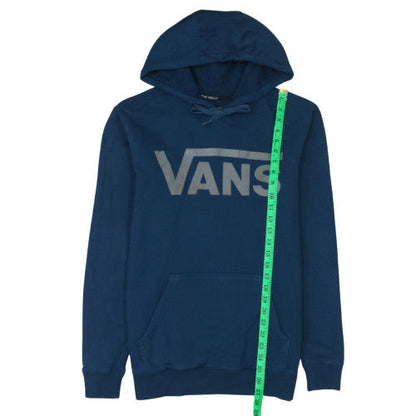 Mens UK Size S Vans Blue Pullover Hoodie
