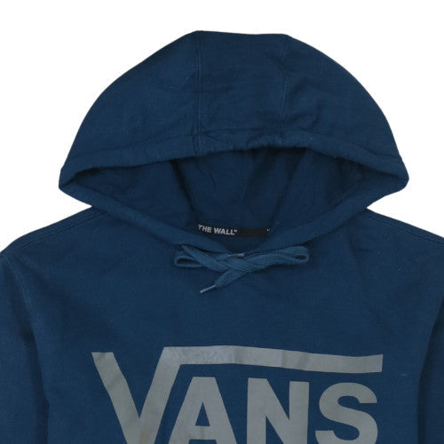 Mens UK Size S Vans Blue Pullover Hoodie