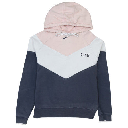 Womens UK Size S Diesel Multicoloured Pullover Hoodie