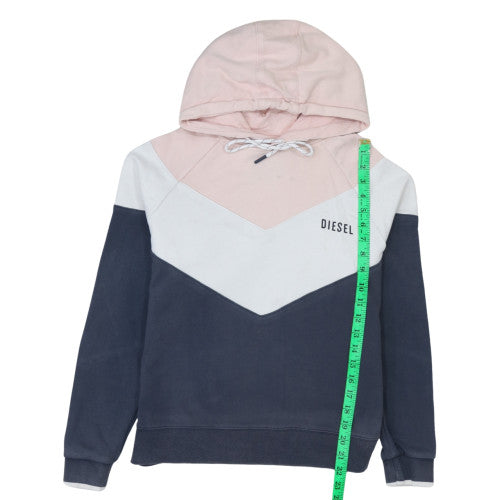 Womens UK Size S Diesel Multicoloured Pullover Hoodie